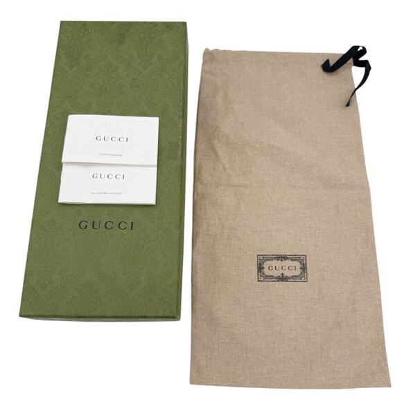 Gucci Kika Interlocking GG Web Thong Flip Flop Sandals EU 38.5 US 8.50 - Picture 10 of 14